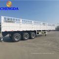 Объемный груз 40TON 3 Oxle Fence Semi Trailer